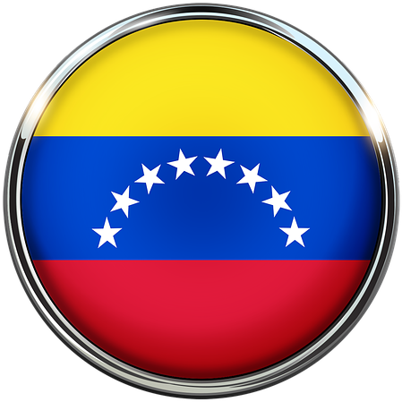 Venezuela, Flag, Circle, Background Image, Stripes - Venezuela Png Clipart (720x720), Png Download