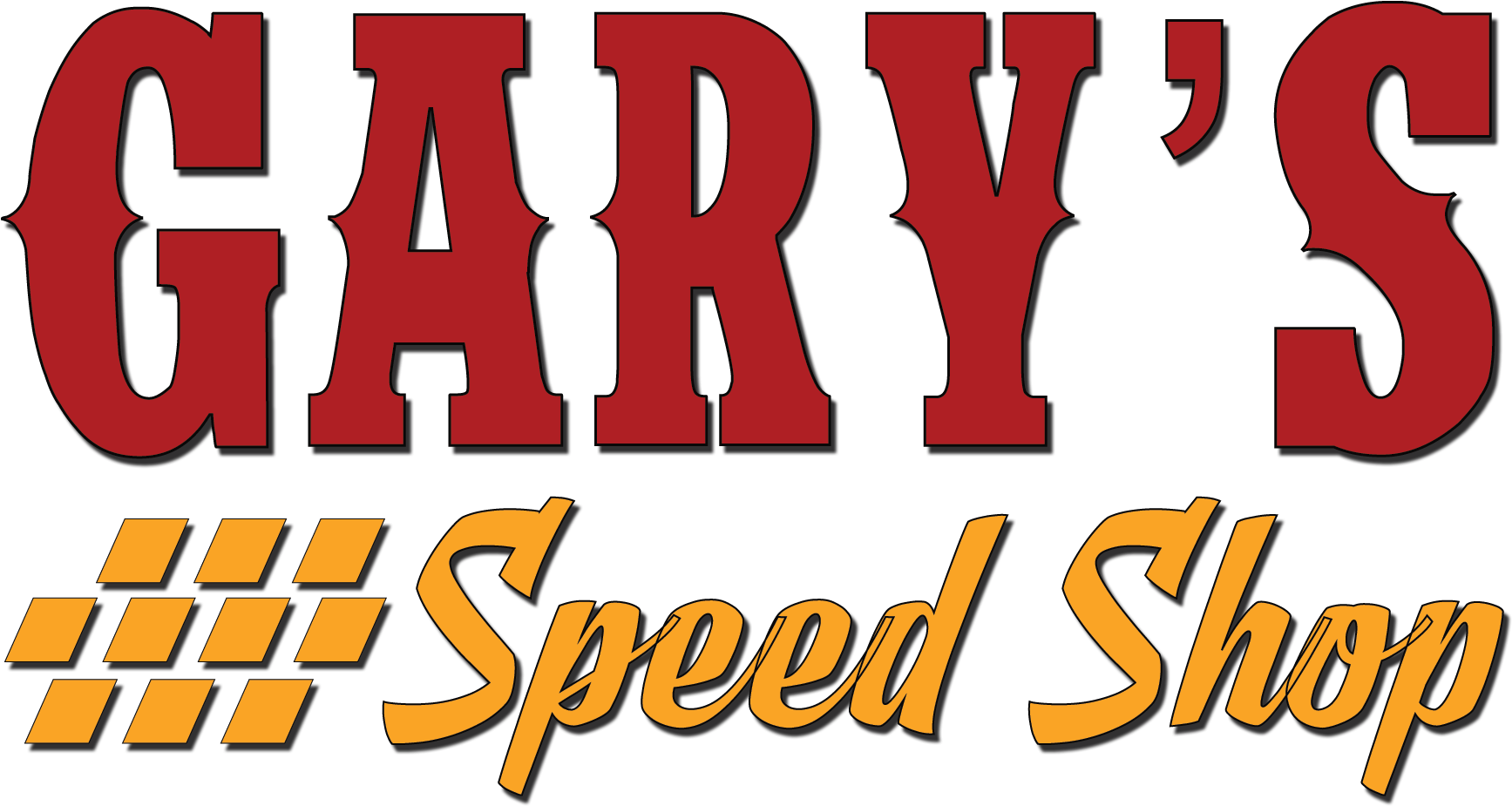 Gary's Speed Shop Clipart (1832x978), Png Download