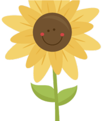 Pretty Clipart Sunflower - Clip Art - Png Download (640x480), Png Download