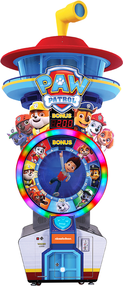 Sns공유 - Paw Patrol Arcade Game Clipart (800x1067), Png Download
