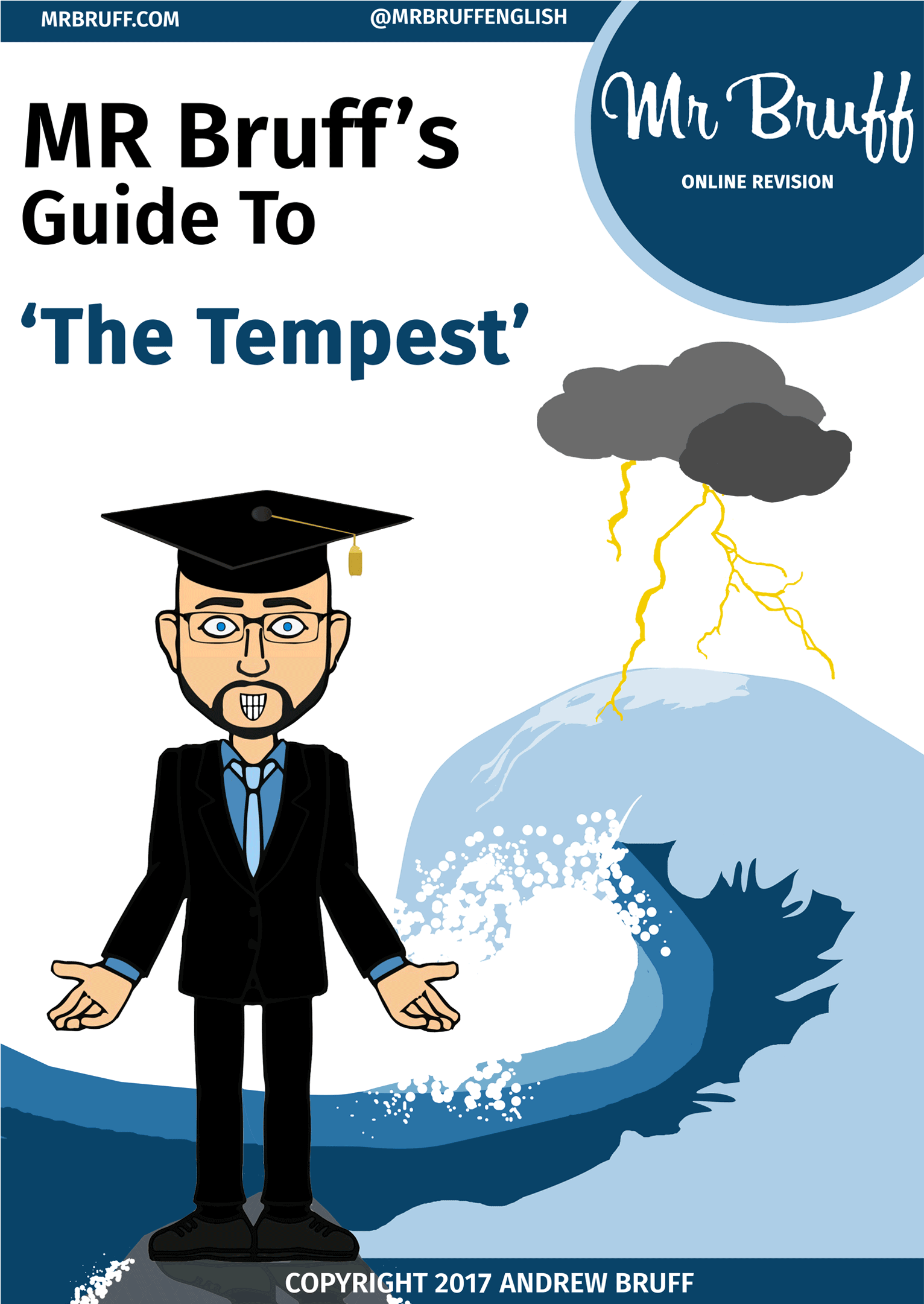 Mr Bruff's Guide To The Tempest Ebook - Mr Bruff Poems Clipart (2160x2160), Png Download