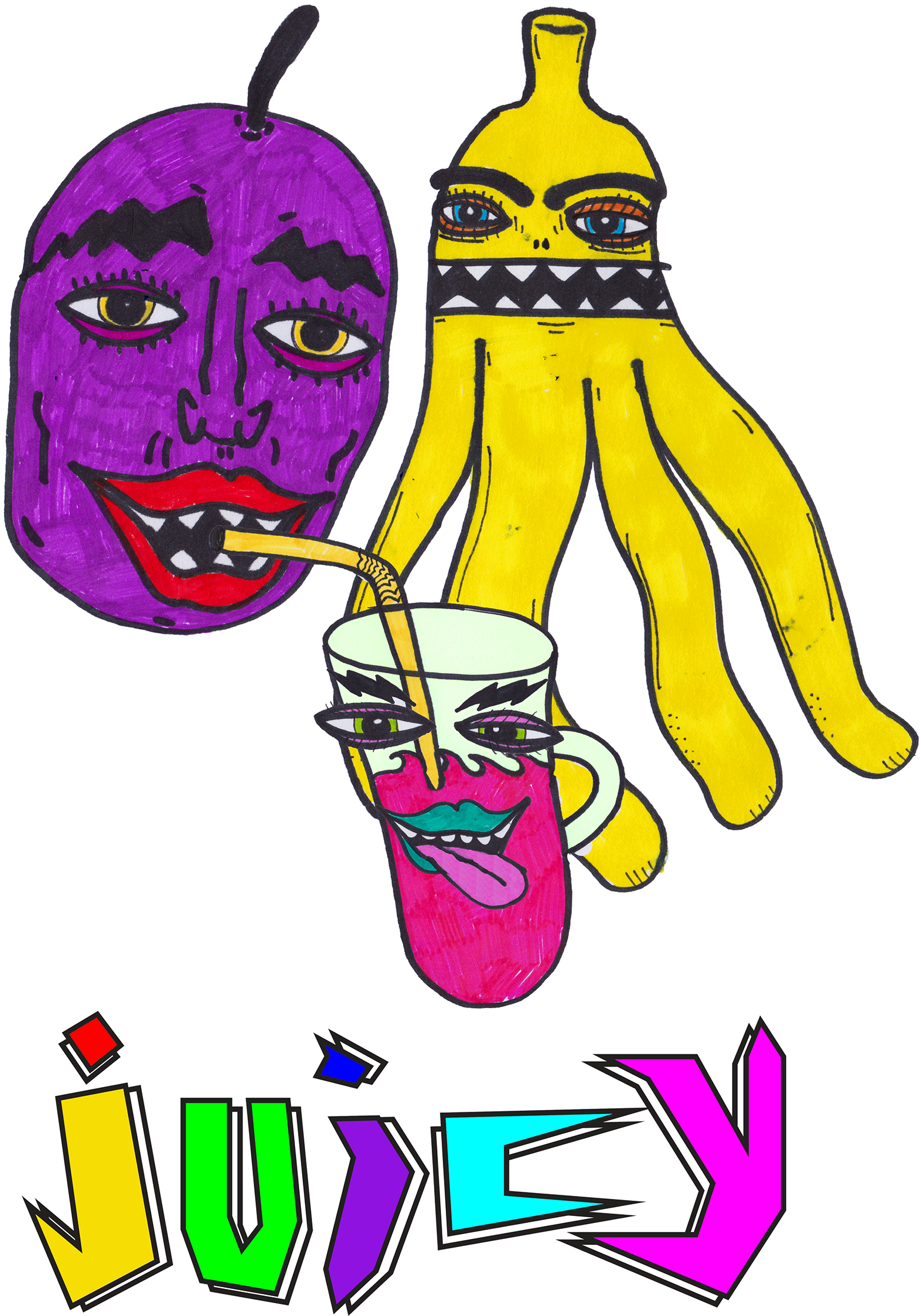 These Are The 4 Designs I Created Based On The Theme Clipart (1920x2715), Png Download