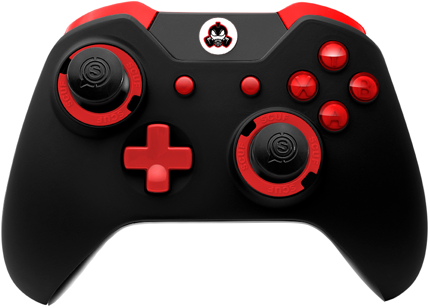 Infinity1 Controller-fear - Xbox One Scuf Infinity Controller Clipart (858x615), Png Download
