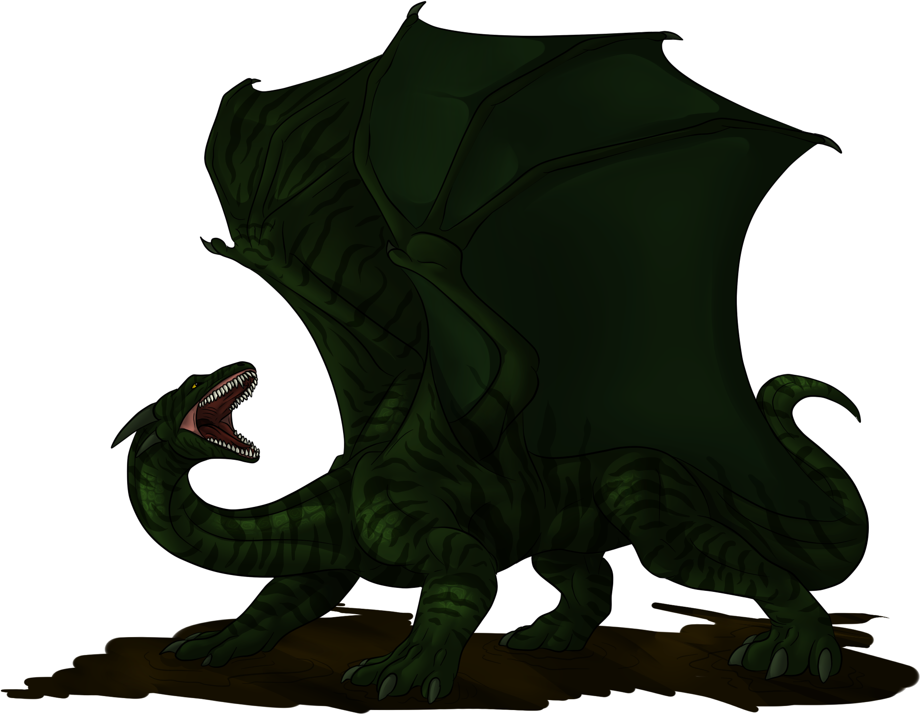 Threa Case Study - Dragon Clipart (2000x1500), Png Download