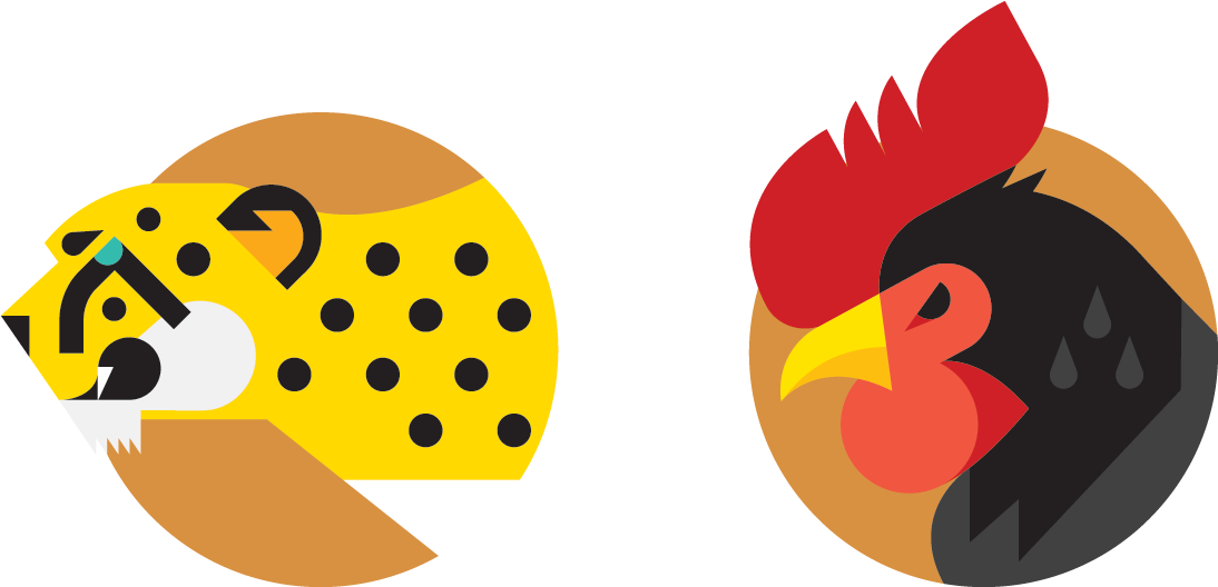 Nike Animal Badges Clipart (1240x550), Png Download