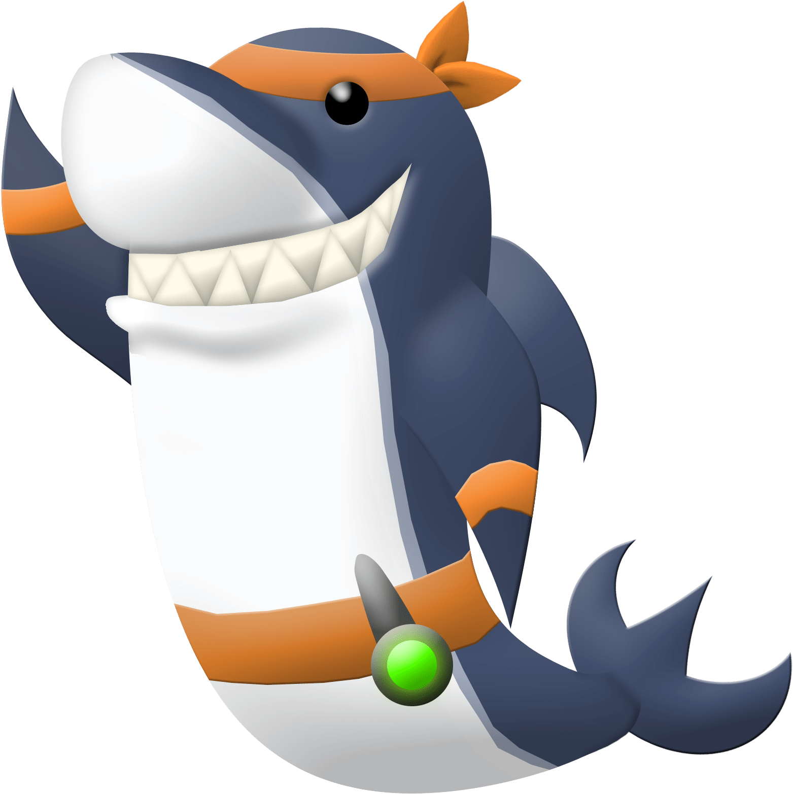 Guppy Shark Fantendo - Guppy Mario Clipart (2000x2000), Png Download