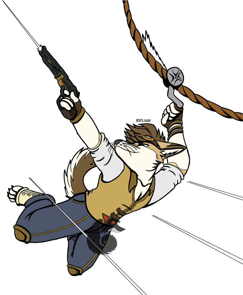 On Rails Shooting - Cartoon Clipart (883x1000), Png Download