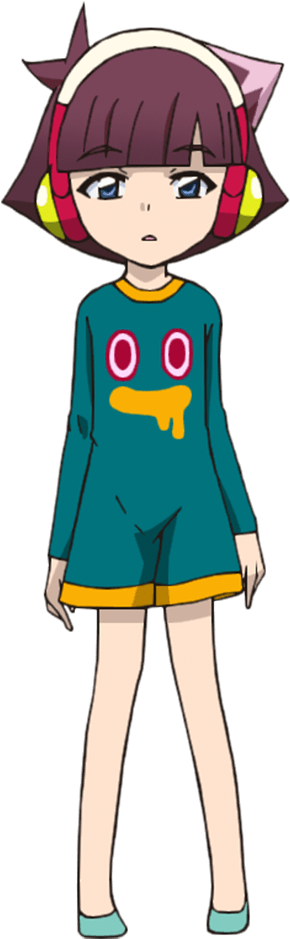 Haruka's Promo Image On The Characters Page Is An Earlier - Cartoon Clipart (1000x950), Png Download