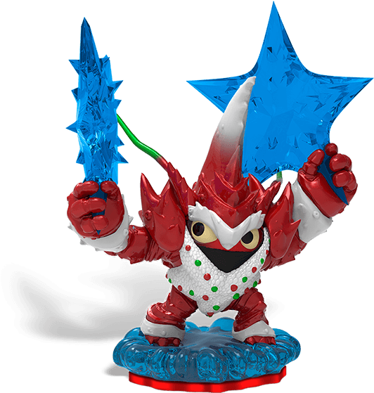 Winterfest Lob-star - Skylanders Winterfest Lob Star Clipart (580x600), Png Download