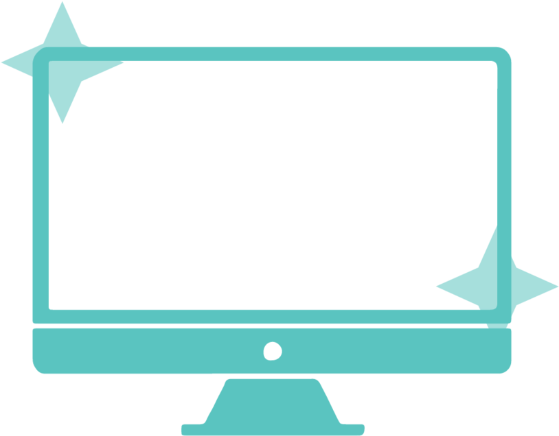 Plus, It's Probably The Place Your Prospective Clients - Display Device Clipart (1000x1000), Png Download