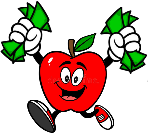 Golf Ball With Money Clipart (605x574), Png Download