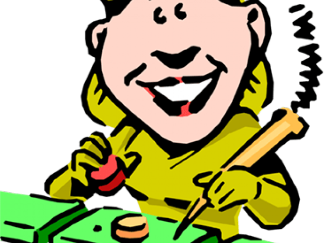 Industrial Worker Clipart Assembly Worker - Png Download (640x480), Png Download