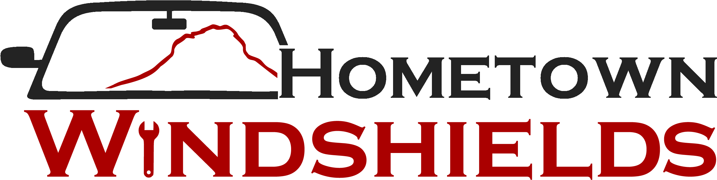 Windshield Replacement Clipart (2531x647), Png Download