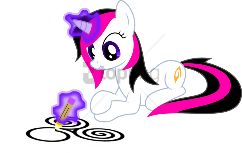 Free Png Download Mlp Oc Easy Png Images Background - Unicorn Mlp Oc Filly Clipart (850x537), Png Download
