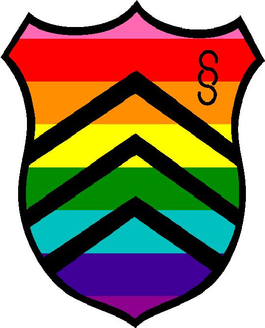 Persona 5 Shujin Academy Original Rainbow Pride - Shujin Academy Clipart (600x700), Png Download
