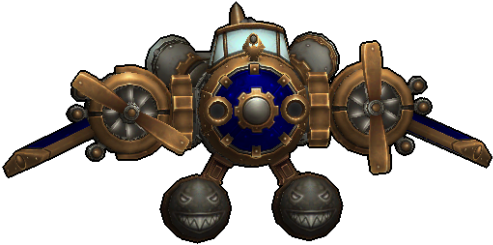 Gyrocopter - Warcraft Gyrocopter Clipart (620x527), Png Download