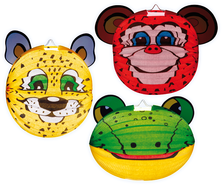 4029 Tierlaterne, Weco Pyrotechnik Feuerwerk Auf Wtech - Cartoon Clipart (730x730), Png Download