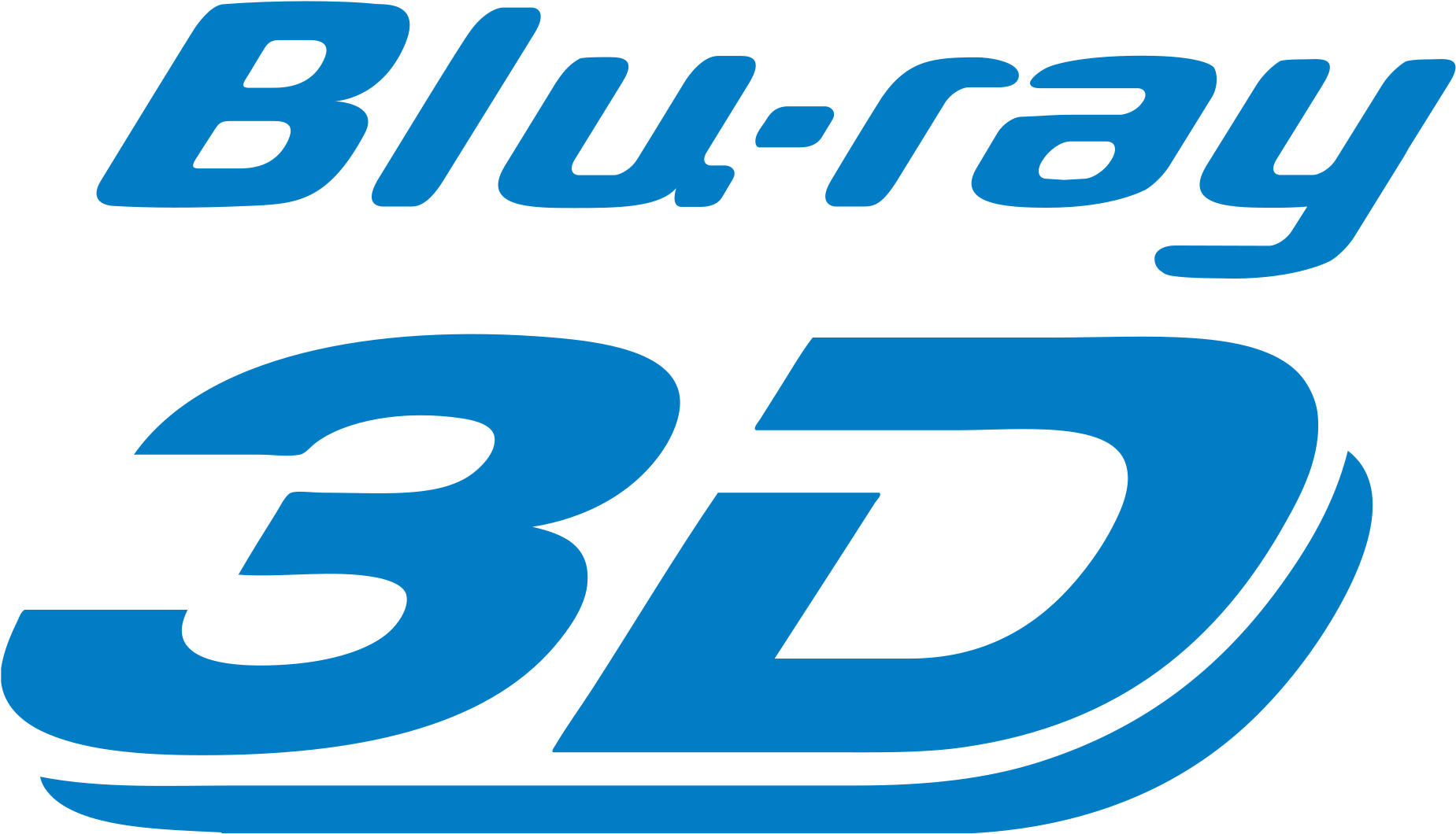 Blu Ray Png - Logo Bluray 3d Png Clipart (1863x1072), Png Download