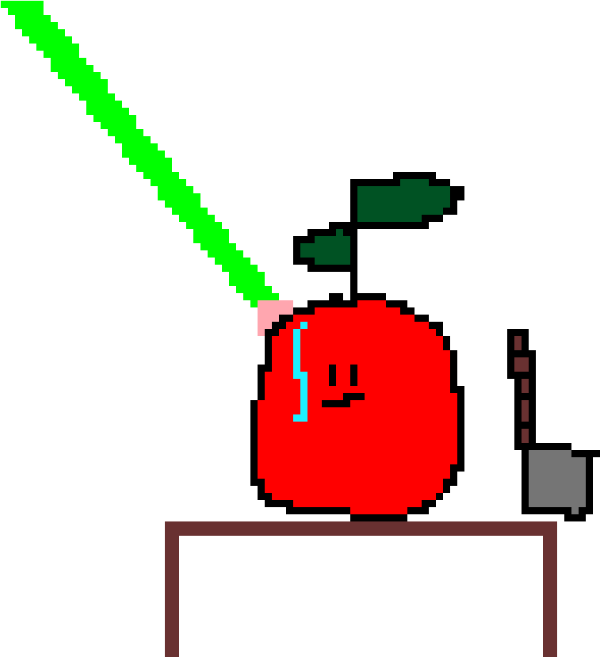 Unlucky Apple Clipart (1120x920), Png Download
