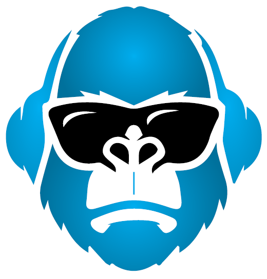 Dj Gorilla Clipart (544x567), Png Download