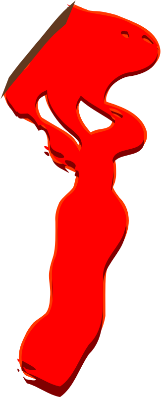 Clipart Of She, Wound And Latex - Illustration - Png Download (800x800), Png Download