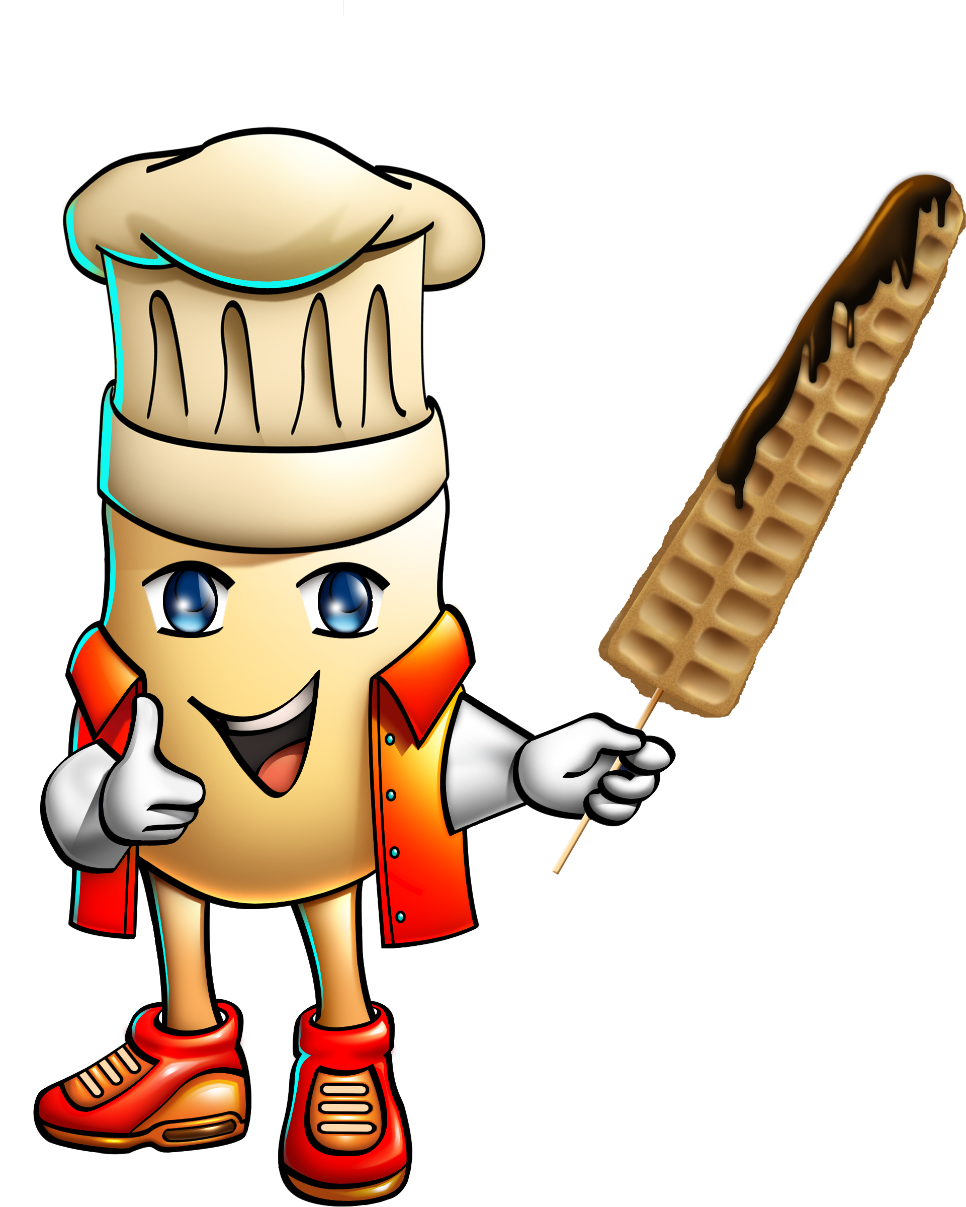 Mr - Waffstix Clipart (2428x2550), Png Download