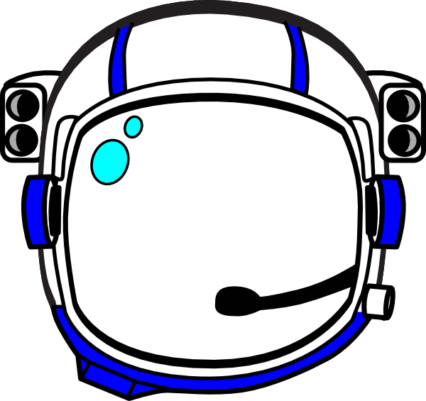 Clip Art Astronaut Helmet - Png Download (600x565), Png Download