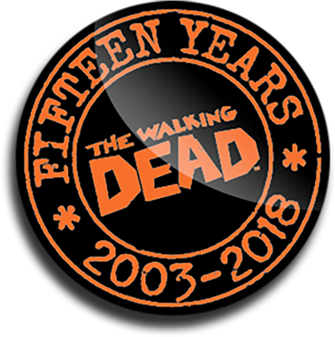 Twd Walkermask Twd Day Button - Walking Dead Comic Clipart (900x925), Png Download