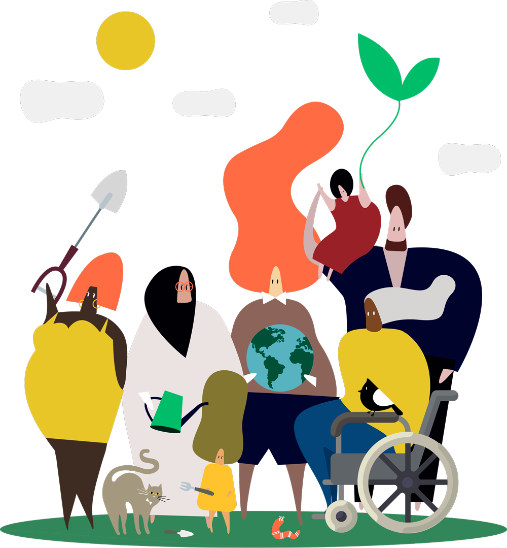 The Effectiveness Of The Subpod In Creating A Waste - Diverse People Illustration Clipart (1000x1079), Png Download