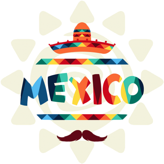 Graphic - - Diseños Mexicanos Para Paredes Clipart (600x600), Png Download