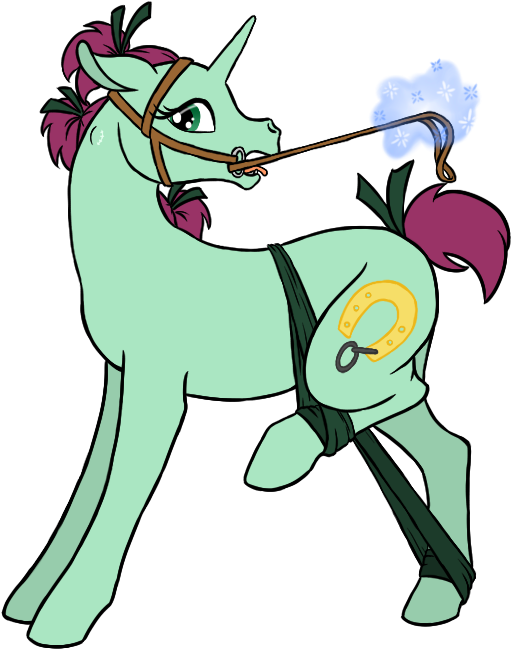 Quoting Mungo, Bondage, Breeding Hobble, Bridle, Distress, - Cartoon Clipart (513x670), Png Download