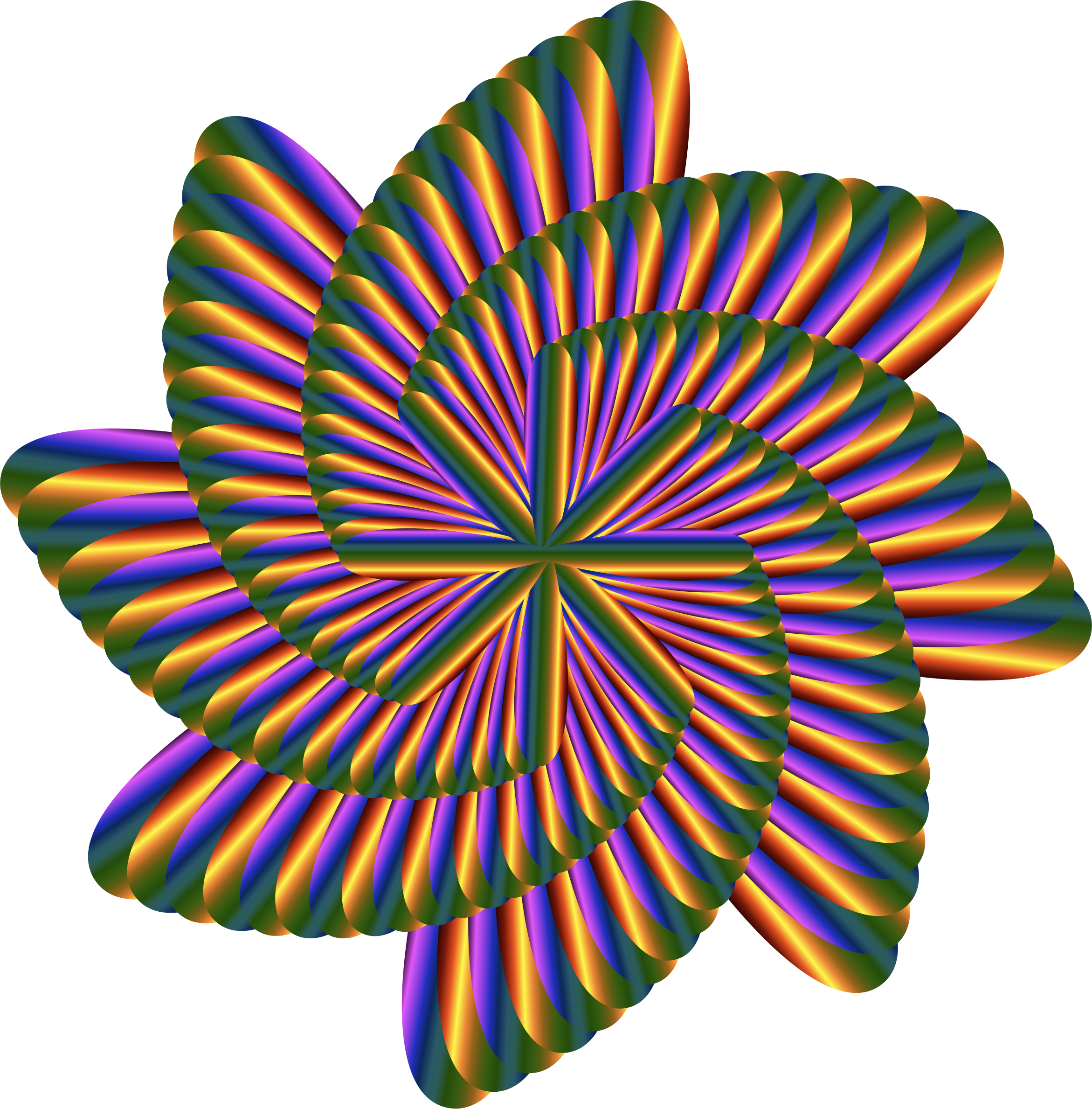 This Free Icons Png Design Of Colorful Nautilus 7 Clipart (2342x2378), Png Download