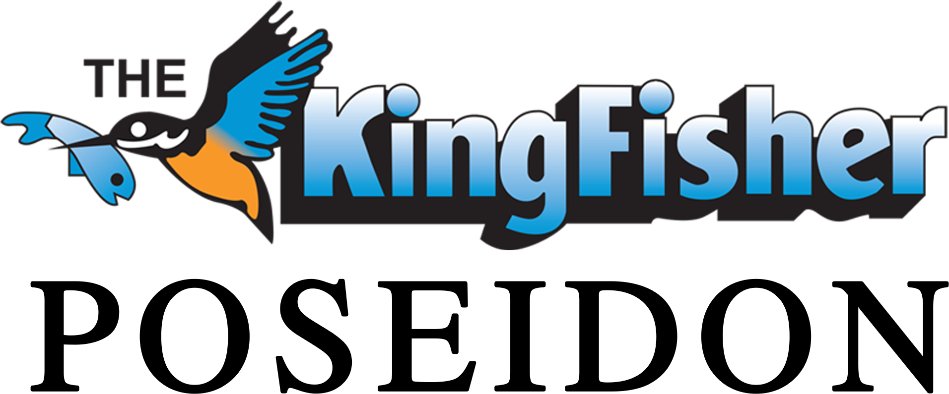 Poseidon Png - Kingfisher Clipart (2106x938), Png Download