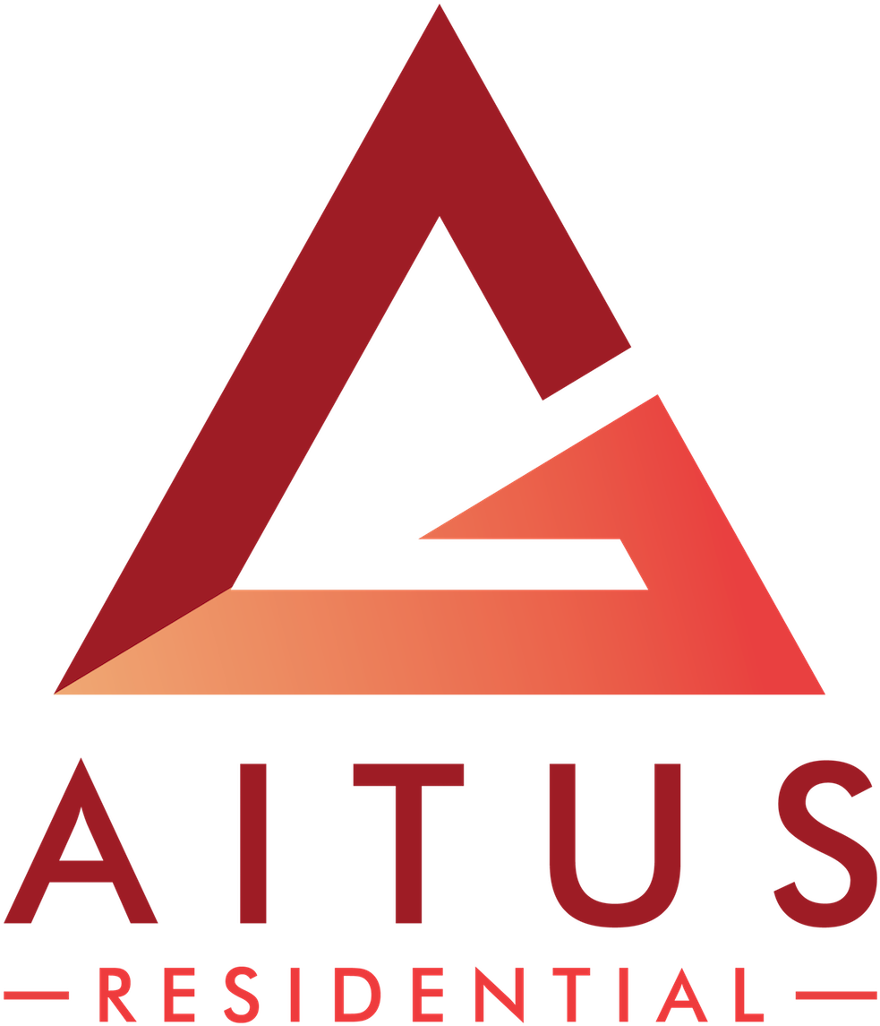 Aitus Residential Is Our Property Management Company - Triangle Clipart (1000x1161), Png Download