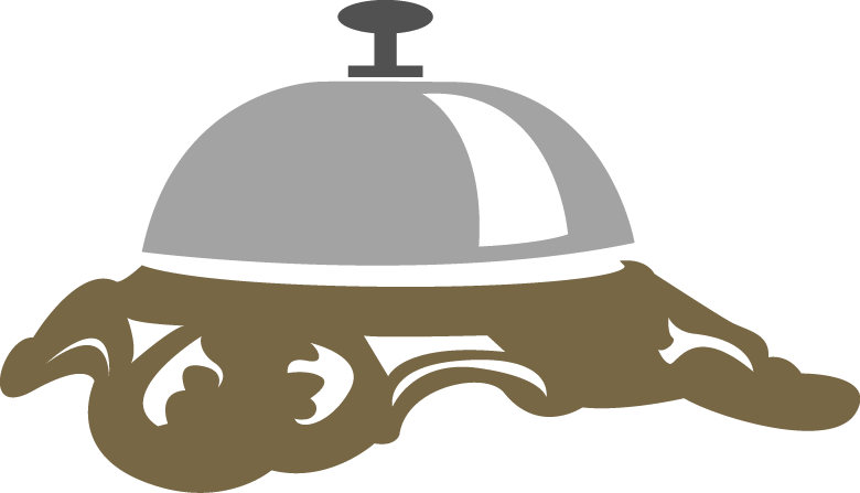 This Is A Front Desk Bell - Illustration Clipart (780x447), Png Download