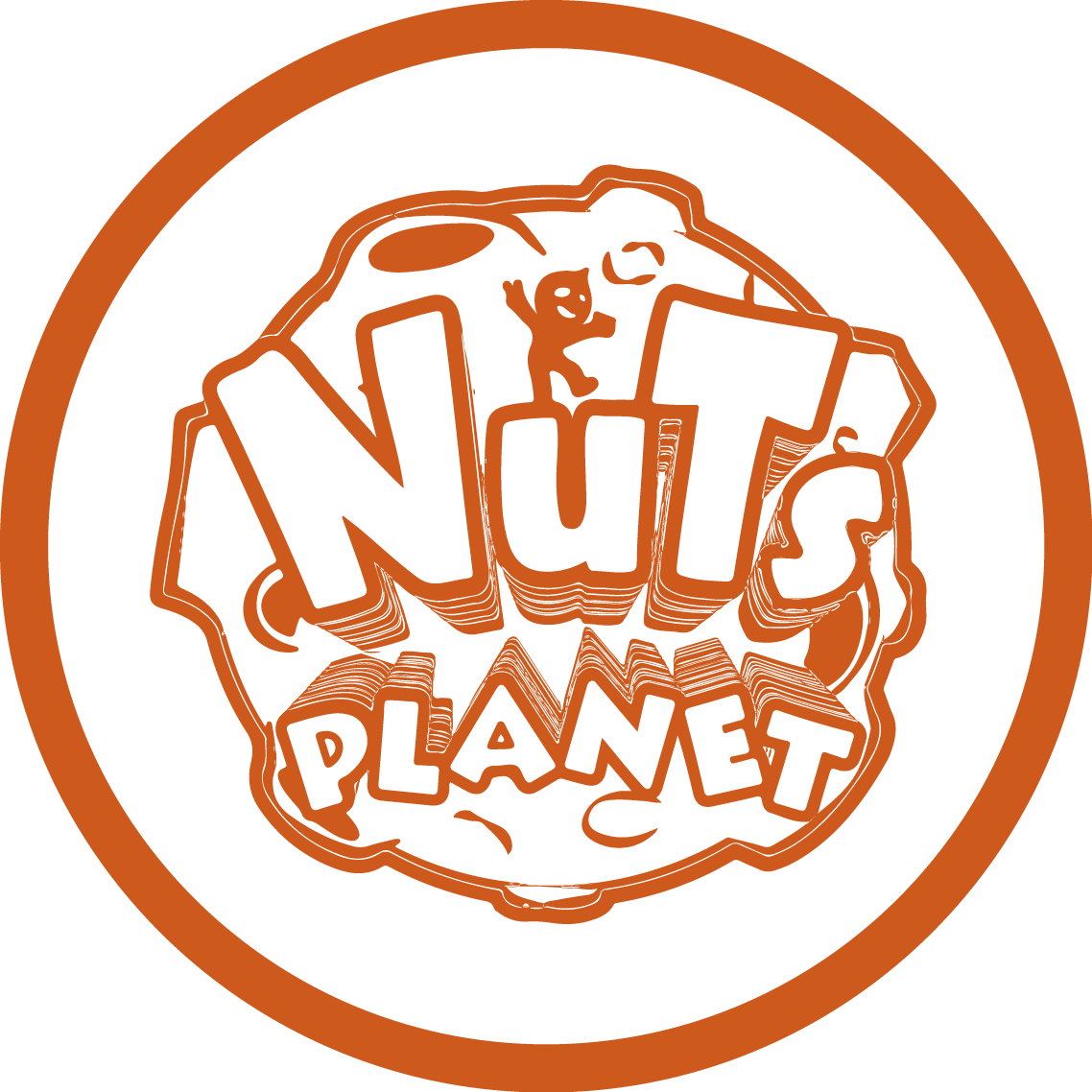 Nuts Planet Figures Bust Ak-interactive Distribution Clipart (1138x1138), Png Download