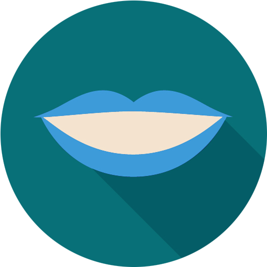 General Dentistry - Logo Youtube Bleu Rond Clipart (555x555), Png Download