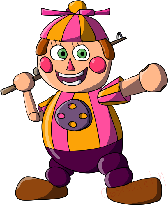Obsessive™ - Deedee Fnaf Fanart Clipart (660x753), Png Download