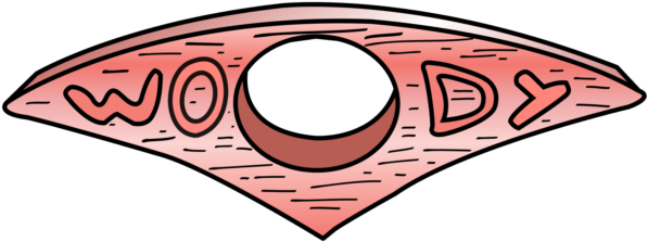 Woody Book Opener Classic Clipart (650x650), Png Download