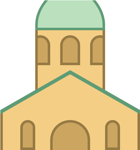 Steeple Clipart Country Church - Arch - Png Download (640x480), Png Download