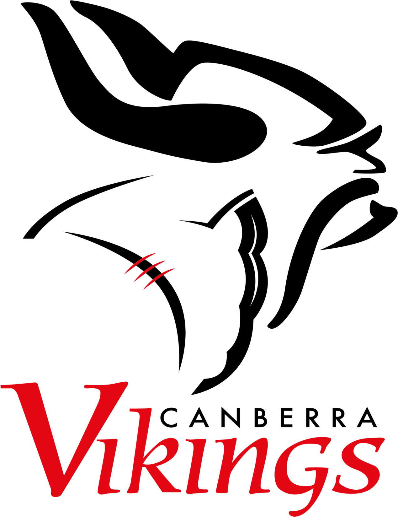 Canberra Vikings Rugby Logo - Graphic Design Clipart (1500x1913), Png Download