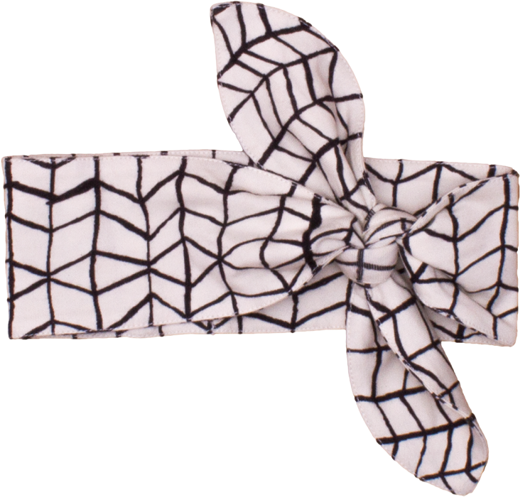 Noé & Zoë Headband Black Wave Grid - Paper Clipart (960x720), Png Download
