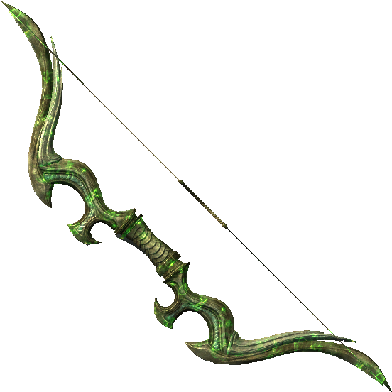 Glass Bow Of Lethargy - Glass Bow Clipart (562x562), Png Download