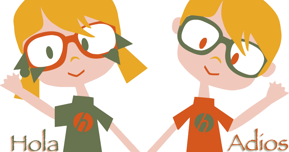 Hola Y Adios Clipart - Png Download (998x524), Png Download