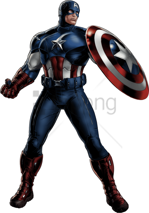 Free Png Download Captain America Looking Right Png - Avengers Captain America Png Clipart (480x684), Png Download