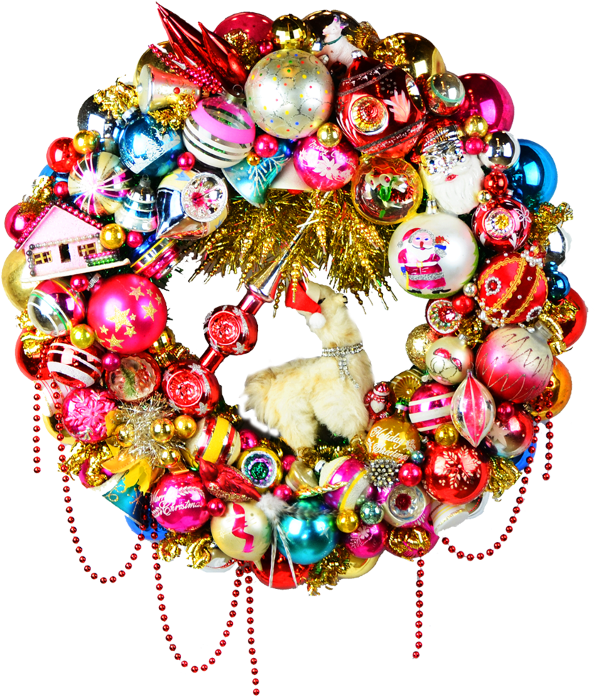 The Beekman Place Wreath - Wreath Clipart (1024x1024), Png Download