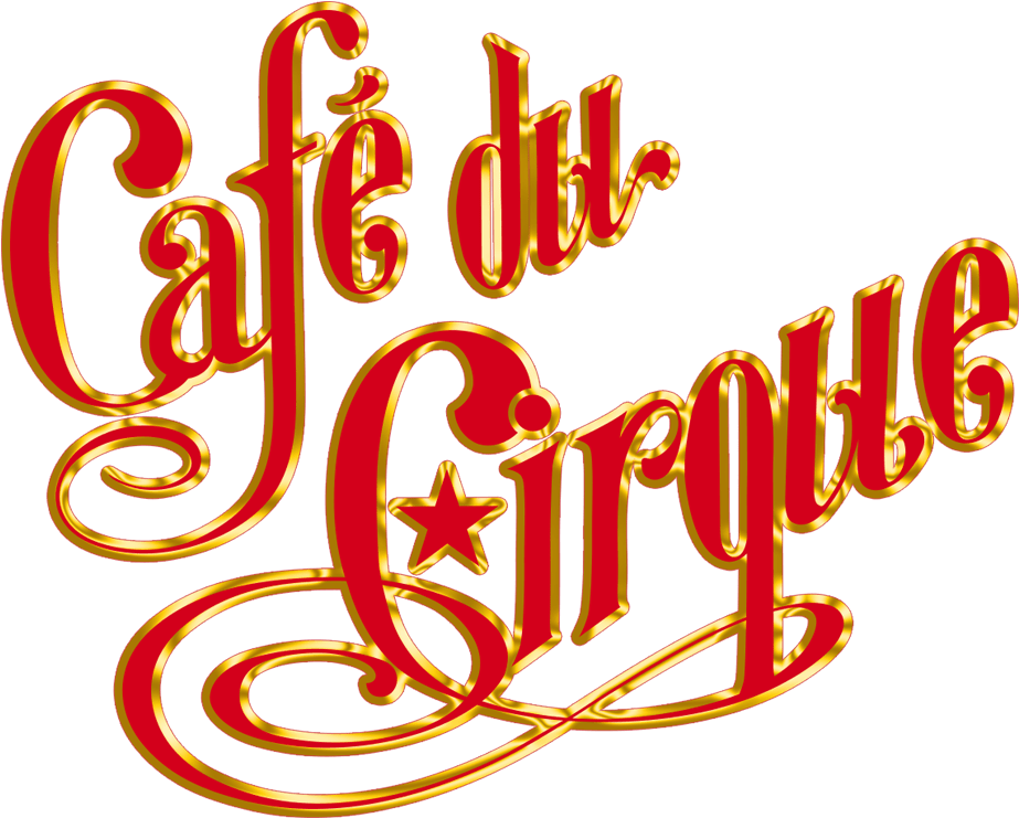 Cafe Du Cirque Logo Bouglione - Cafe Du Cirque Clipart (1559x821), Png Download