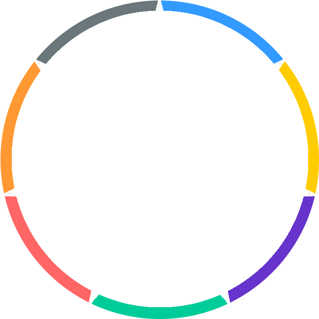 Heptagon - Circle Clipart (678x661), Png Download