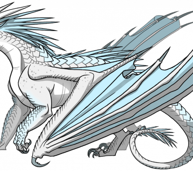 Wings Of Fire Wiki Drawing Wings Ubisafe Pizza Coloring Clipart (678x600), Png Download