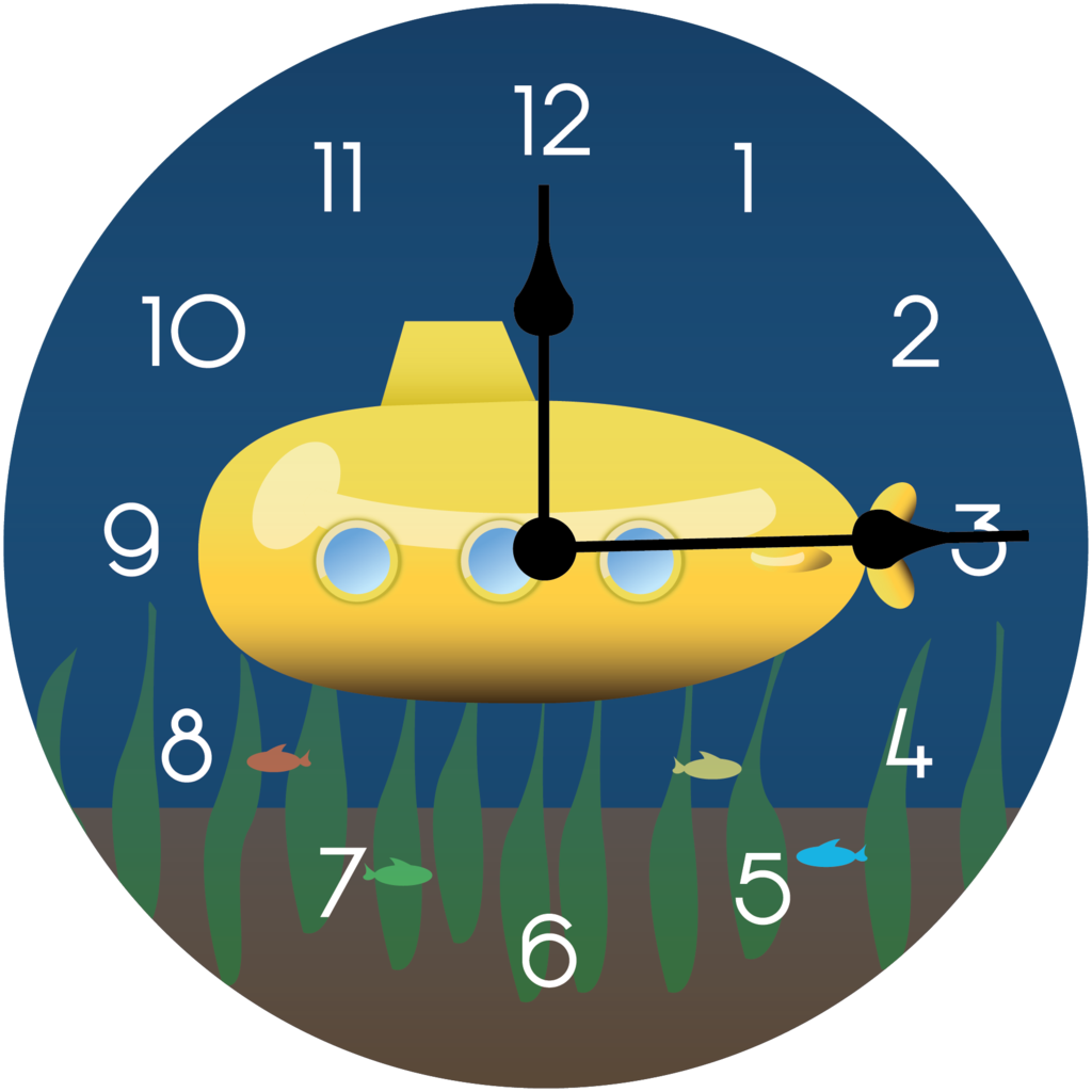 Wall Clock Clipart (1024x1024), Png Download